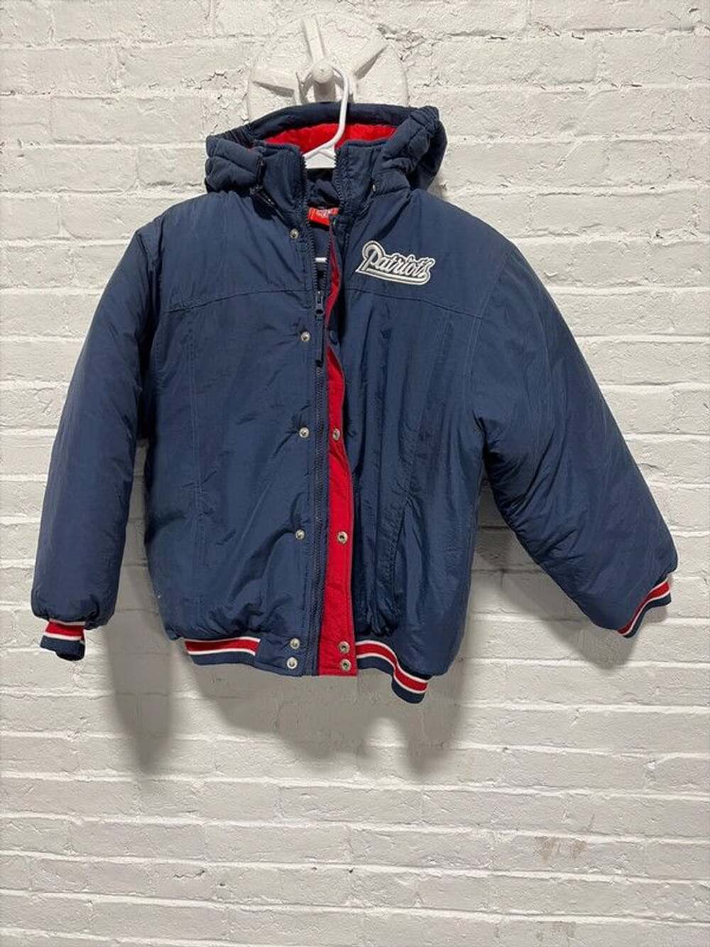 10/12 Boys New England patriots jacket